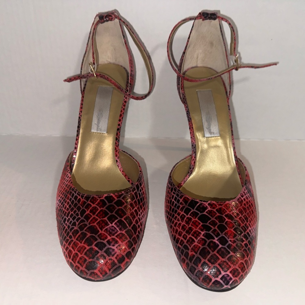 Snakeskin Heels Size 8.5